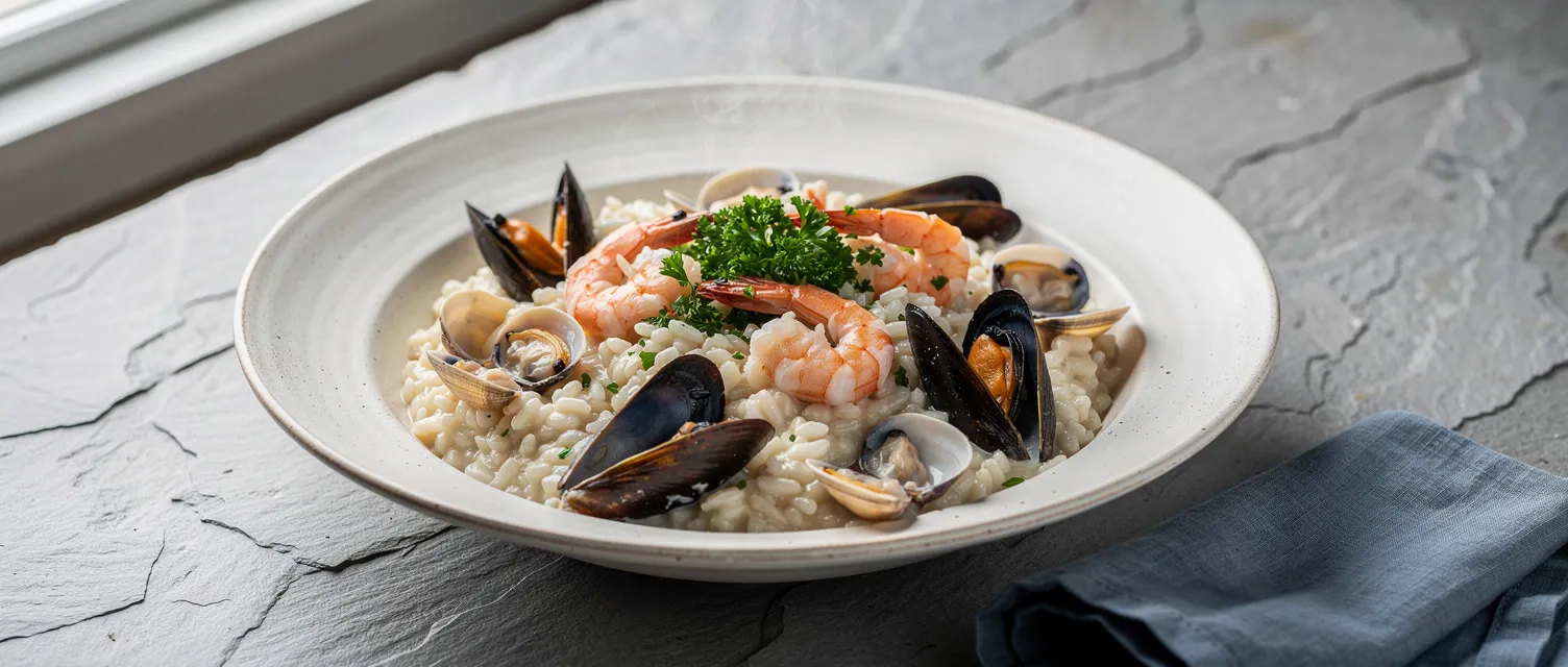 Meeresfrüchte-Risotto