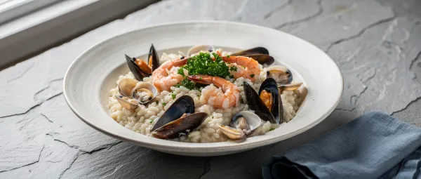 Meeresfrüchte-Risotto
