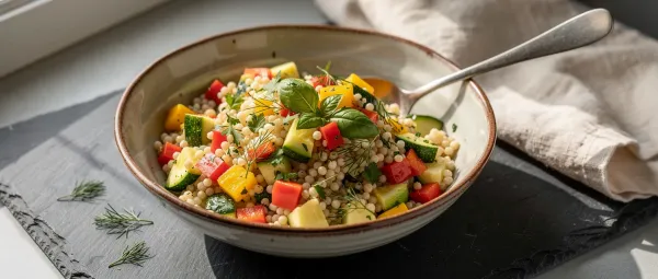 Sommerlicher Couscous-Salat
