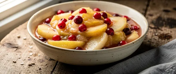 Preiselbeer-Apfel-Birnen-Soße