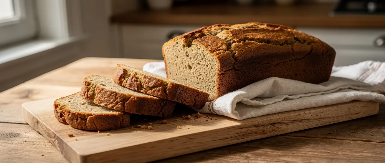 Bananenbrot mit Mandelmehl