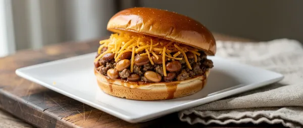 Taco-Bohnen-Burger