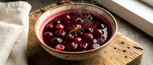 Glühwein-Preiselbeersoße