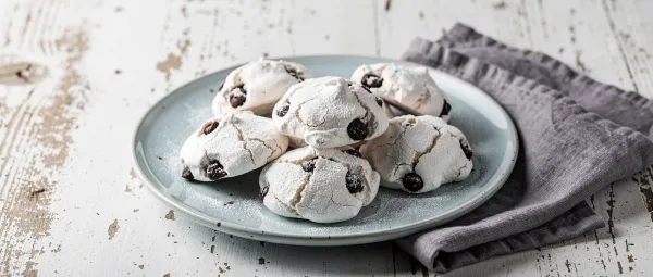 Schoko-Baiser-Kekse von Mama