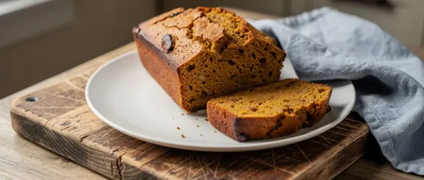 Kürbis-Bananenbrot
