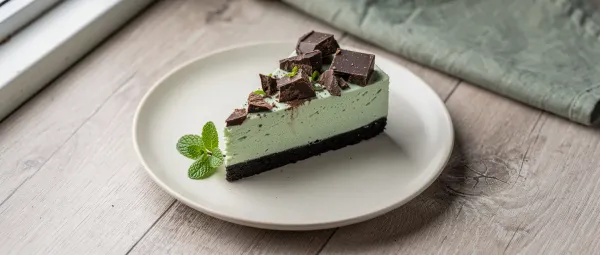 Minz-Schoko-Käsekuchen