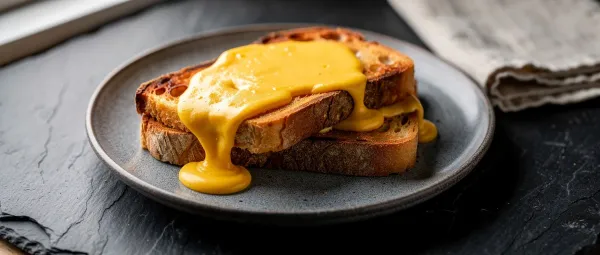 Walisisches Käse-Toast Topping
