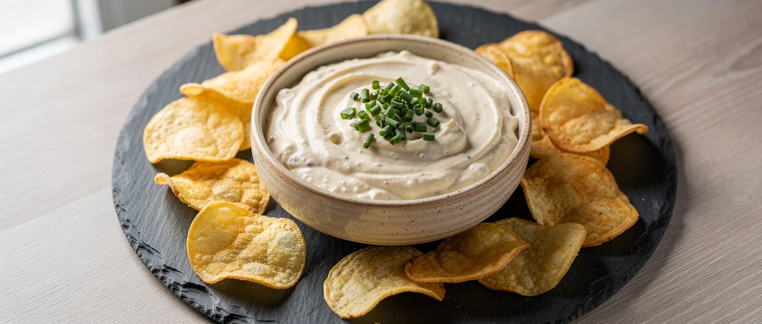 Cremiger Zwiebel-Dip