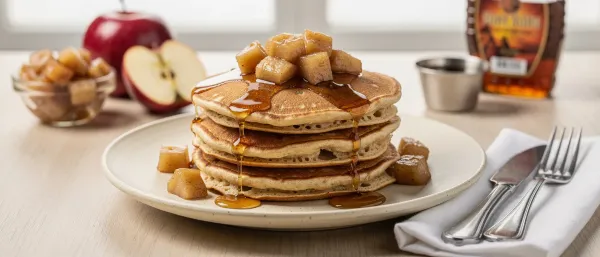 Apfel-Zimt-Pfannkuchen