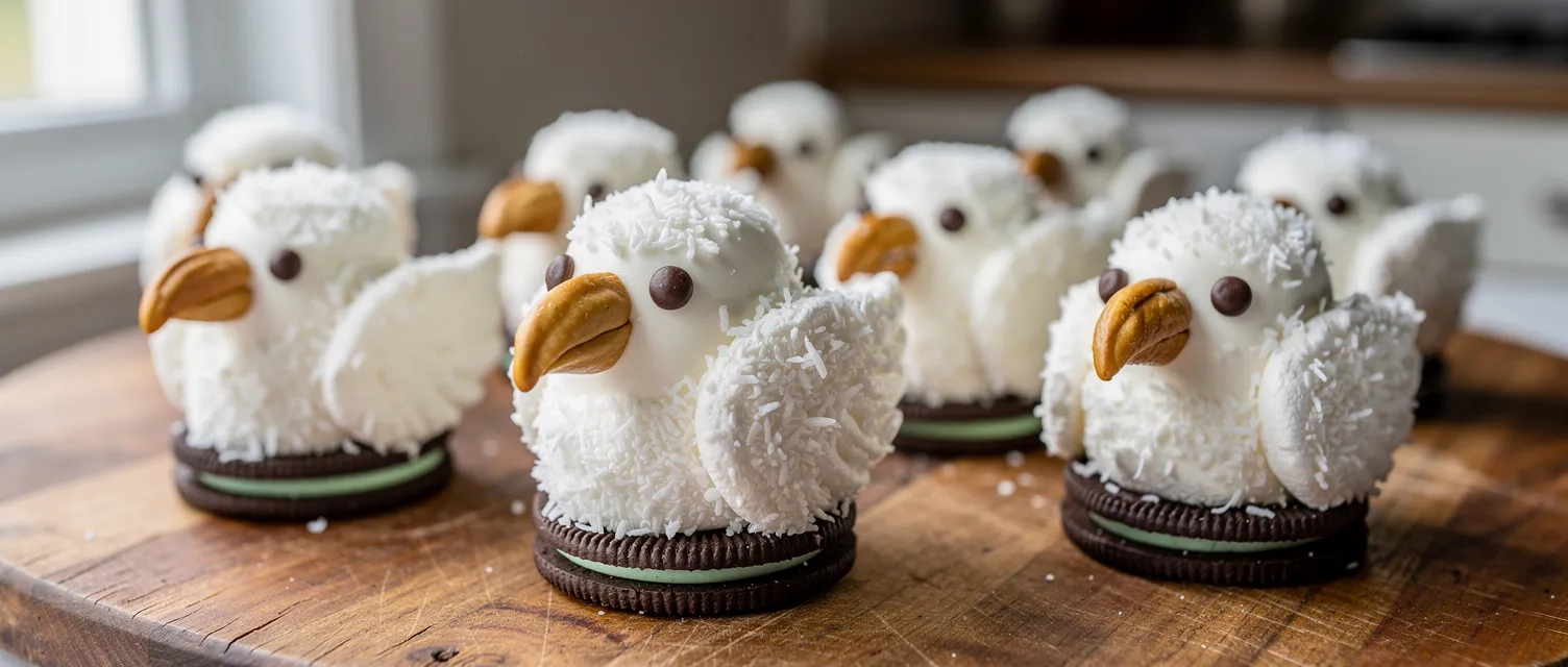 Hausgemachte Marshmallow-Adler