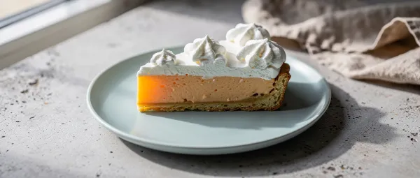 Cantaloupe-Sahnetorte