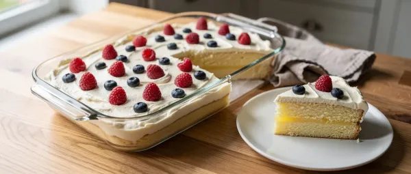 Cremiger Zitronenkuchen
