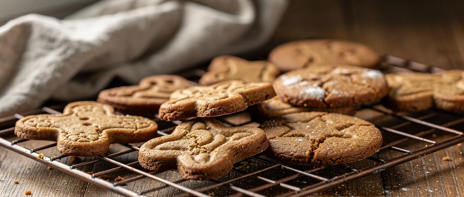 Vegane Lebkuchen-Kekse nach Großvaters Art