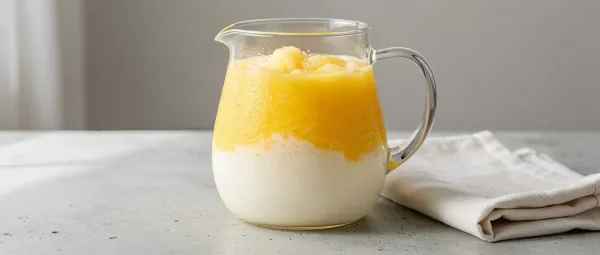 Bananen-Zitrus-Slush-Punsch