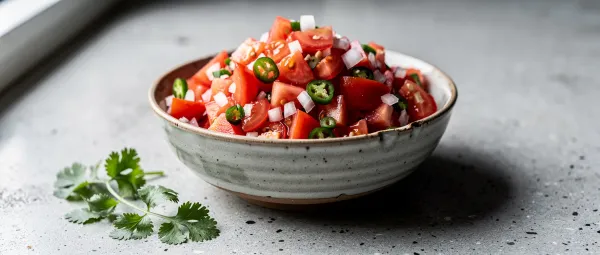 Schnelle und einfache Salsa