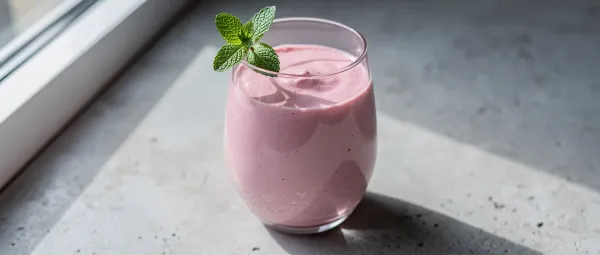 Erdbeer-Himbeer-Smoothie
