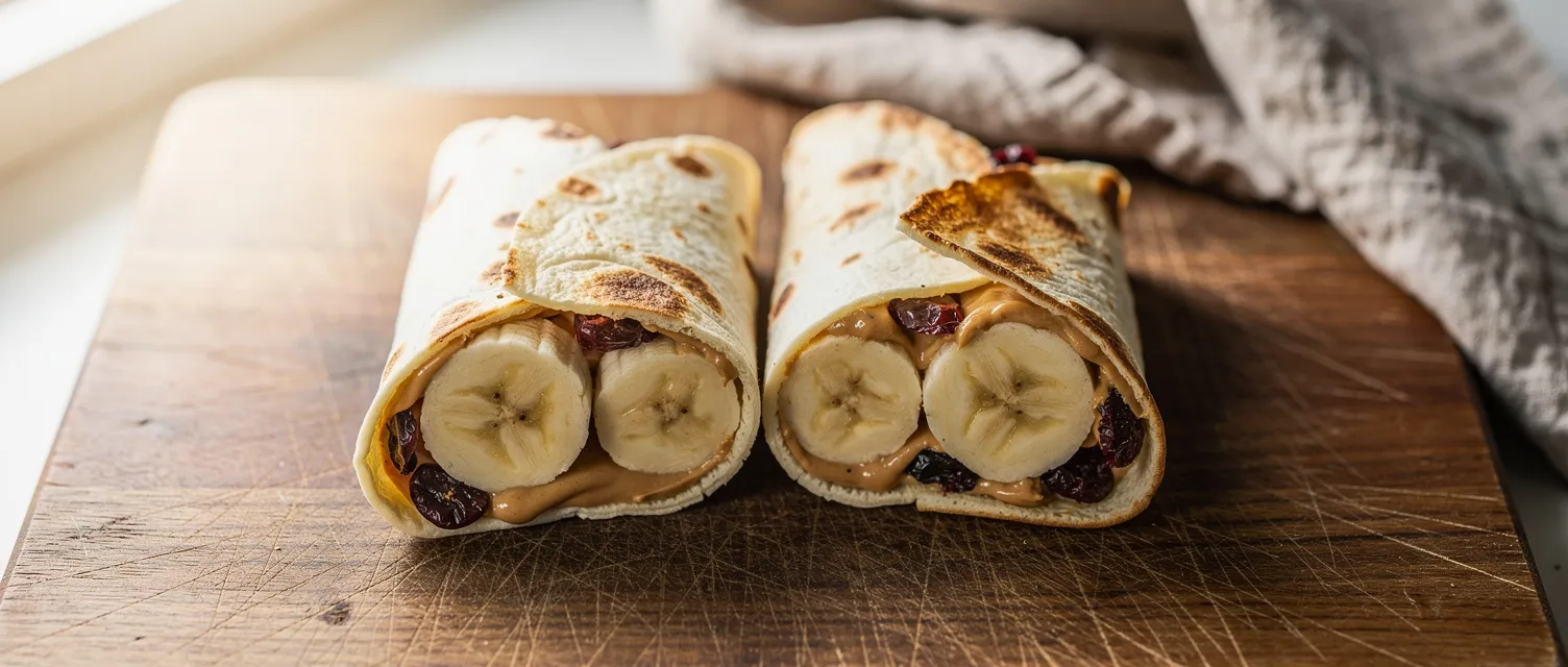 Frucht-Tortilla-Röllchen