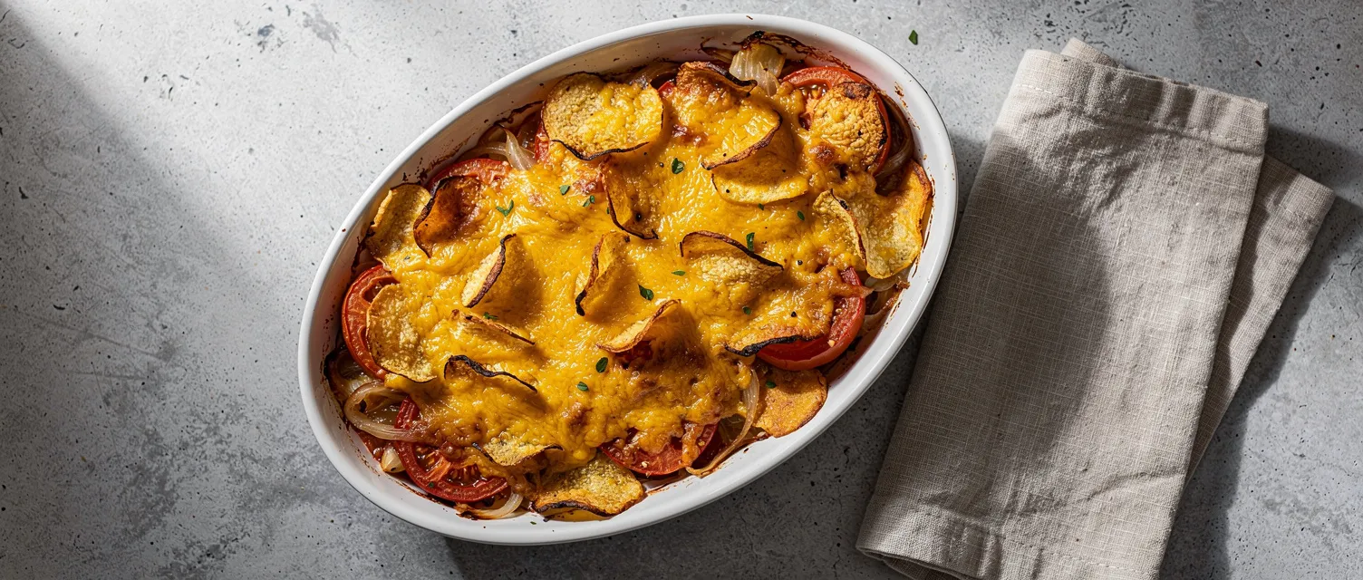 Überbackene Tomaten mit Käsekruste