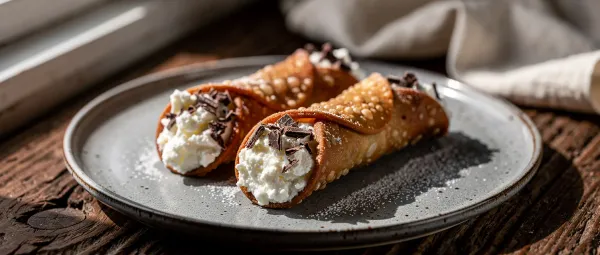 Klassische Cannoli
