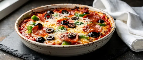 Heißer Pizza-Dip