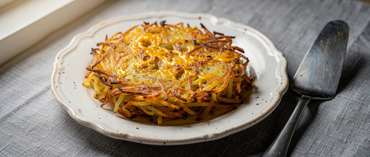 Käse-Rösti vom Backblech