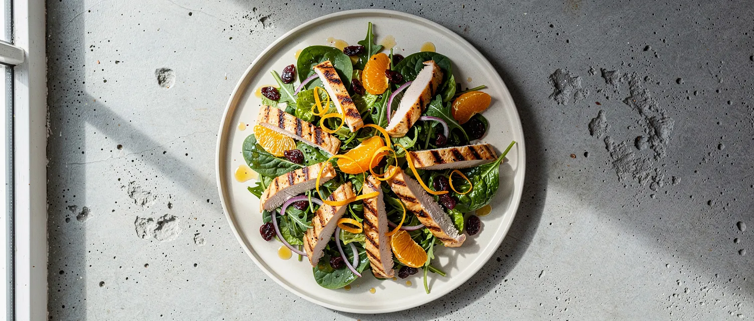 Hähnchensalat à la Cosmopolitan