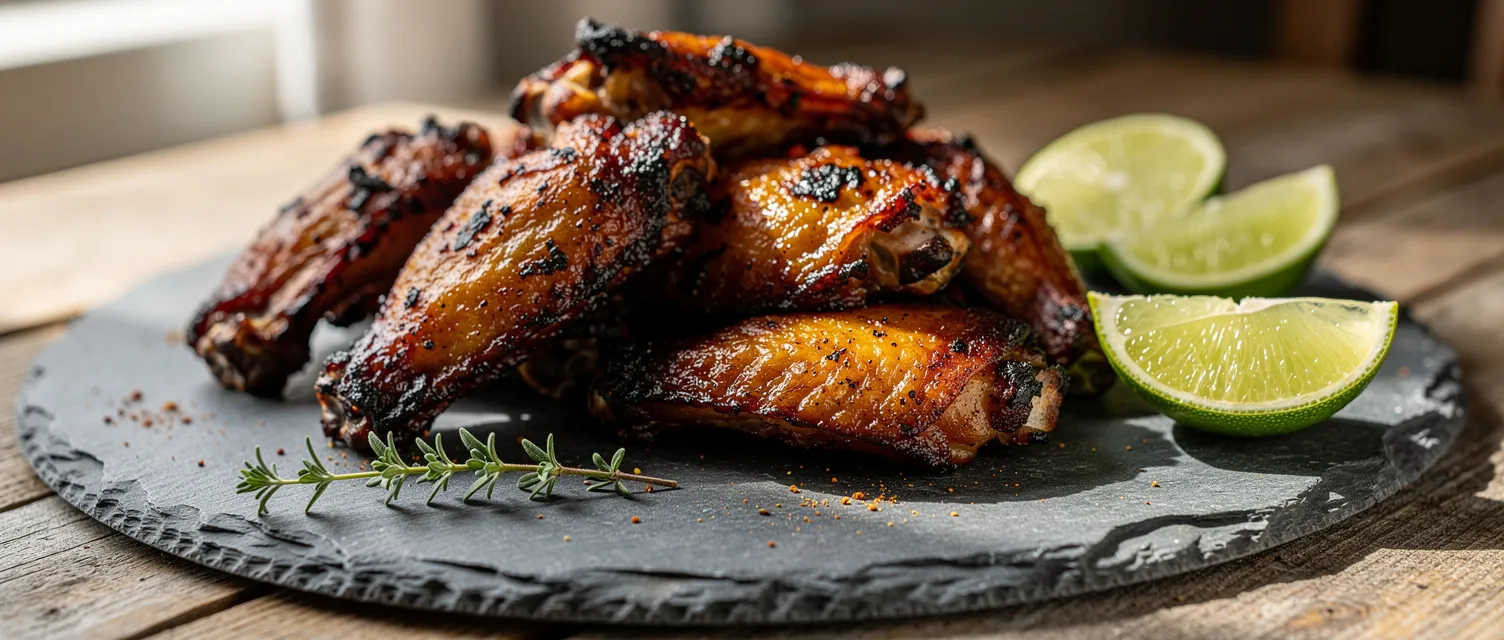 Marinierte Hähnchenflügel nach Jerk-Art