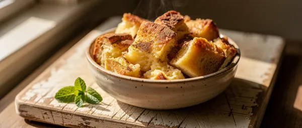 Altmodischer Südstaaten-Brotpudding