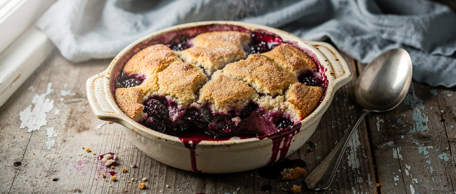 Omas Brombeer-Cobbler