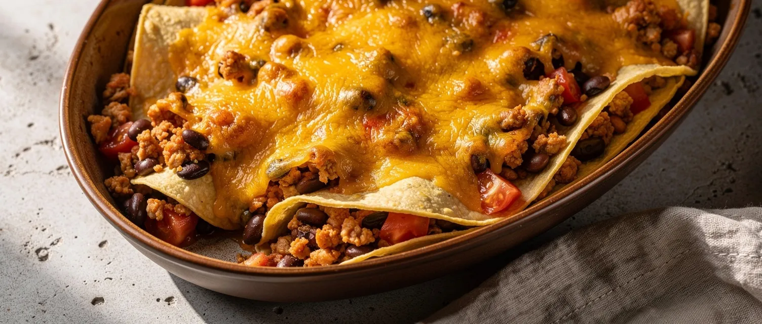 Einfache Enchiladas aus dem Slow Cooker
