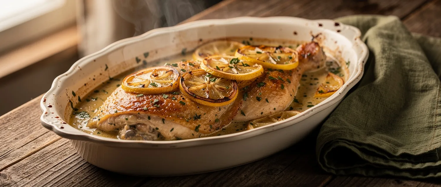 Zitronen-Hähnchen nach Großmutters Art