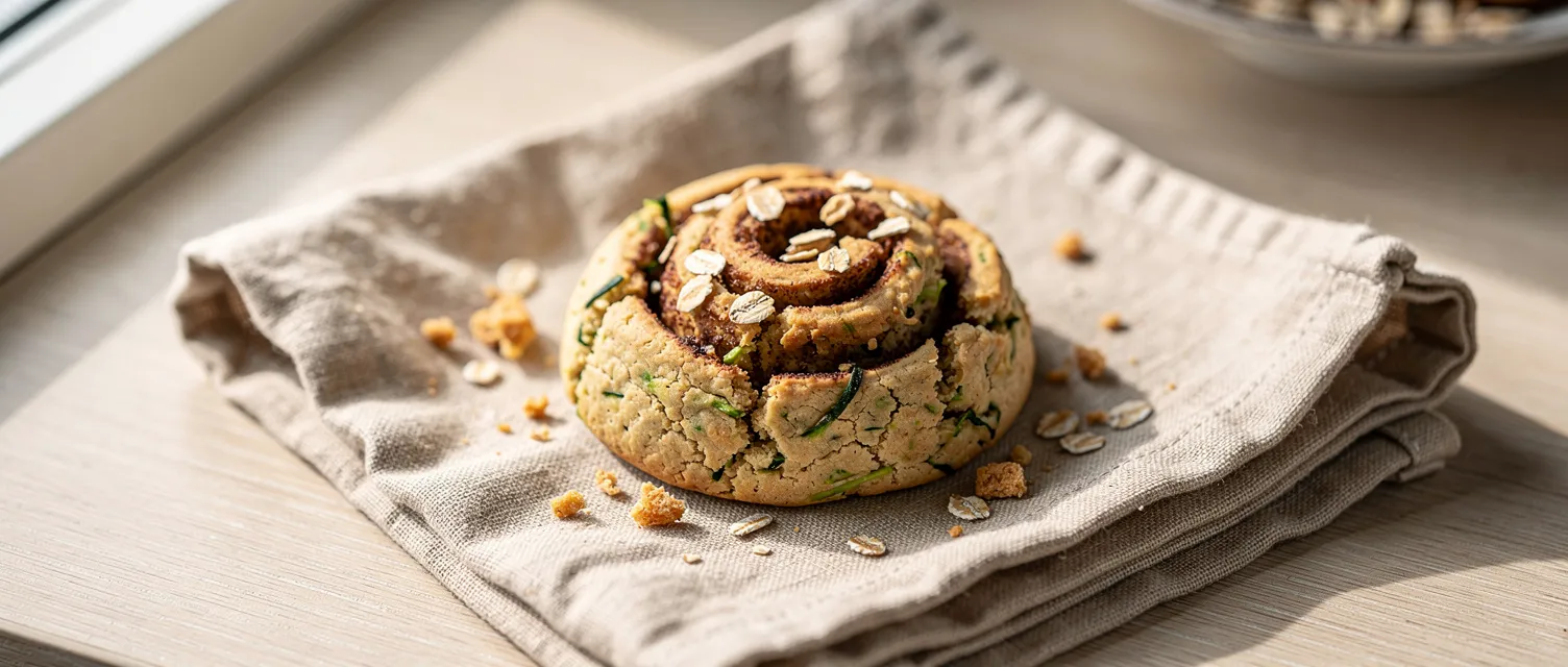 Zimtschnecken-Zucchini-Haferkekse