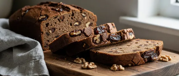Saftiges Dattel-Nuss-Brot
