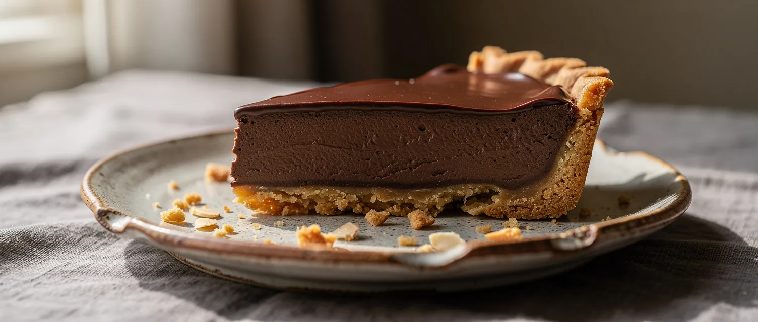 Cremiger Schokoladen-Tofu-Kuchen