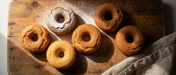 Gebackene Buttermilch-Donuts