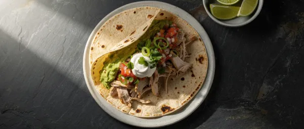 Überbackene Hähnchen-Tacos mit Zitrusmarinade