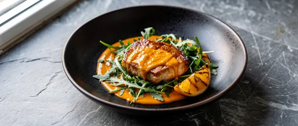 Schweinefilet in Orangensoße