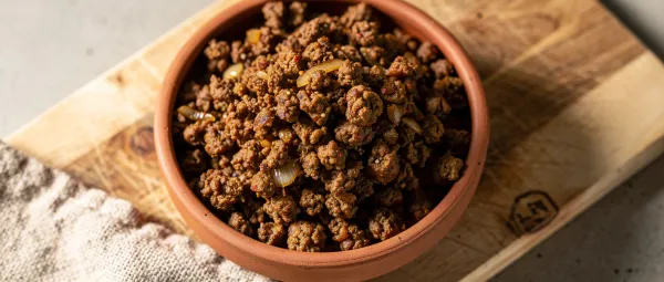 Würziges Rinderhackfleisch für Tacos