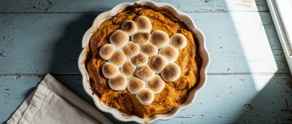 Süßkartoffel-Pudding