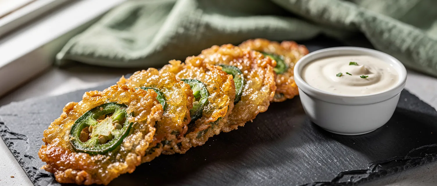 Frittierte Jalapeños