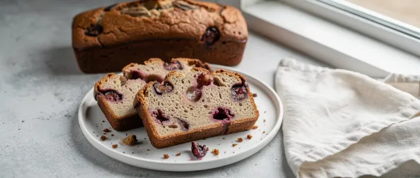 Bananen-Pflaumen-Brot