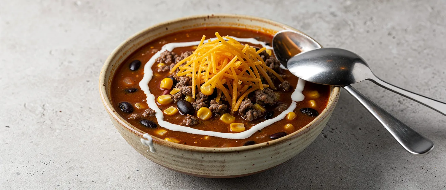 Blitzschnelle Taco-Suppe aus dem Schnellkochtopf