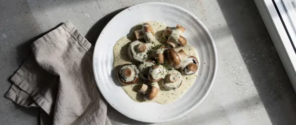 Cremige Knoblauch-Butter-Soße