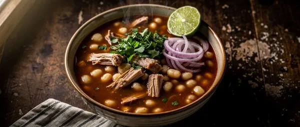 Pozole aus dem Slow Cooker