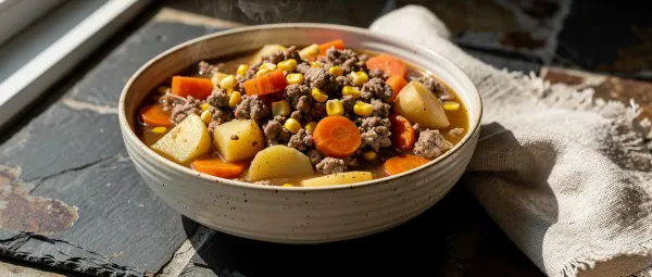 Puten-Gemüse-Eintopf aus dem Slow Cooker