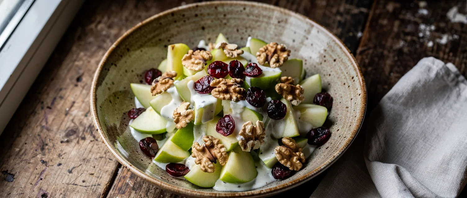 Apfel-Walnuss-Salat