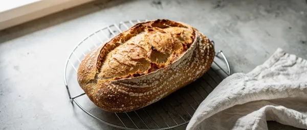 Sauerteigbrot mit langer Fermentation