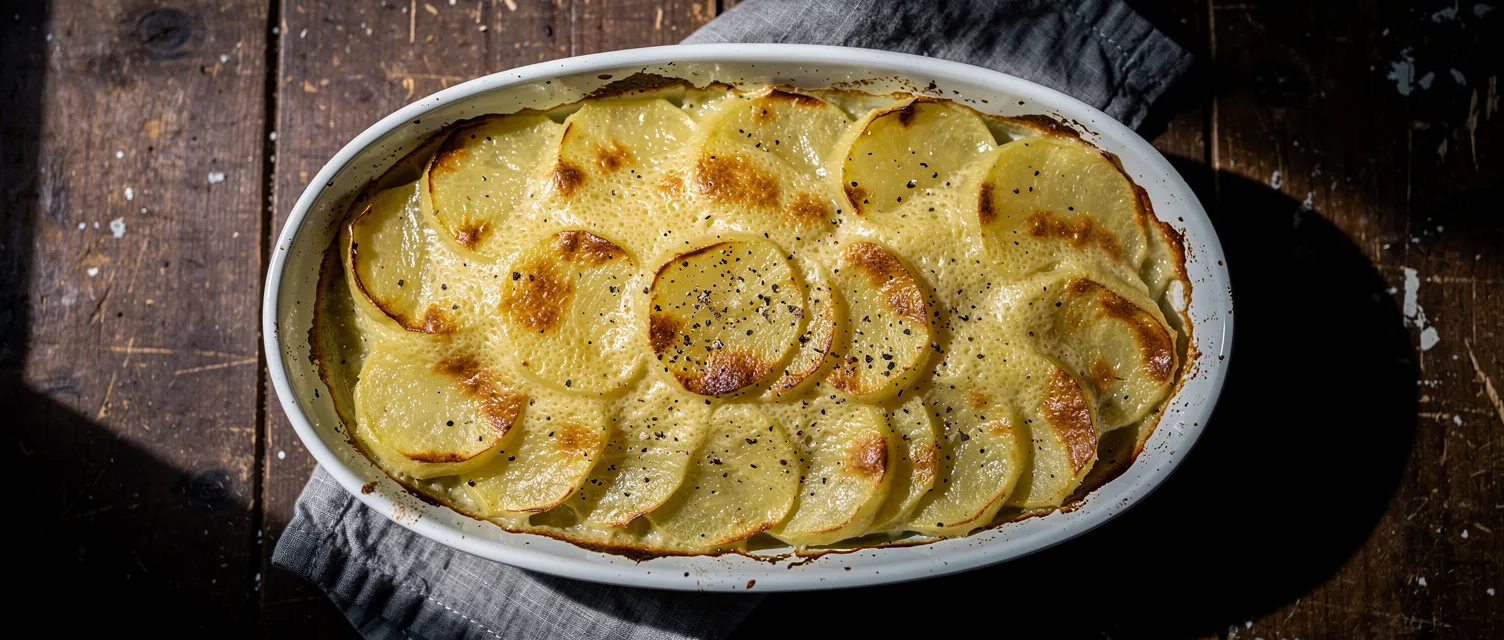 Kartoffelgratin mit Greyerzer Käse