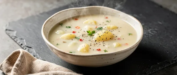 Kartoffelsuppe aus dem Schnellkochtopf