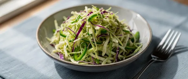 Omas süß-saurer Krautsalat mit Paprika